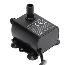 Kleine USB-Tauchpumpe, 0–200 cm Förderhöhe, 250 l/h, Schutzart IP68, 5 V DC, LED-Anzeige