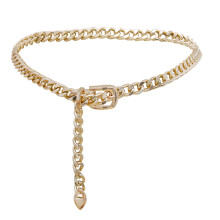 1Stk Goldene Body Chain Aluminium Für Damen & Partys