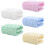 5Pièces Carrés Coton Tissu Bébé Multi-Usage Doux Et Absorbant 11