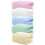5Pièces Carrés Coton Tissu Bébé Multi-Usage Doux Et Absorbant 10