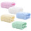 5Pièces Carrés Coton Tissu Bébé Multi-Usage Doux Et Absorbant 9