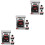 3 Sets Benzinestation Model Speelgoed Met Wegkegel 7