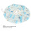 Adjustable Waterproof Cat Cone Collar Blue M 20‑32cm L 12.5cm 2