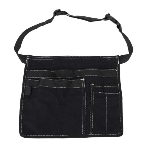Black Oxford Single Side Tool Belt Pouch Adjustable Utility Bag for Tools 1
