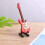 Mini E-Gitarre Geburtstagsparty Deko Rot 10 Cm Mit Box Und Stab 4