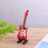 Mini E-Gitarre Geburtstagsparty Deko Rot 10 Cm Mit Box Und Stab 9