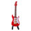 Mini E-Gitarre Geburtstagsparty Deko Rot 10 Cm Mit Box Und Stab 6
