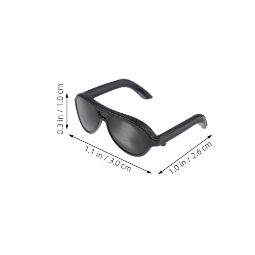 50 Unidades Gafas De Sol Mini Para Muñecas Accesorios De 1