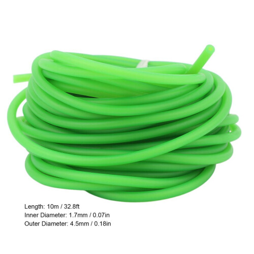 32,8 ft fluorescerend groene latex katapultbuis 10 m 1