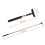 Retractable Car Side Mirror Wiper with Extendable Pole, Universal Vehicle Window Squeegee 2