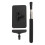 Retractable Car Side Mirror Wiper with Extendable Pole, Universal Vehicle Window Squeegee 3