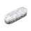 Transparent PP Cable Storage Container with Divider Desktop Cord Holder 2