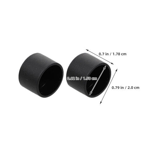 30 Voetbaltafel Eindkappen Plastic Tipbeschermers 15,8 Mm 1