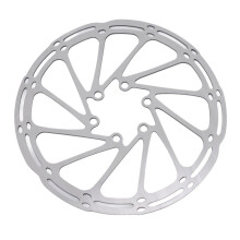 Disque de frein de vélo en acier inoxydable de 160 mm avec 7 vis, léger et antirouille