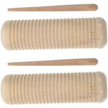 2 Sets Guiro Holz Perkussionsinstrument Für Früherziehung Musikförderung