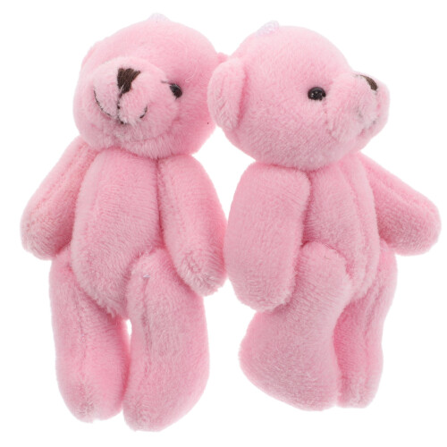 10 Mini Peluche Realistico Per Casa Delle