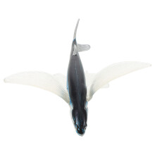 2Stück Fliegende Fisch Figur, Realistische Meerestier Modelle