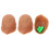 2 Set 3 Gusci Noce 5 Palline Trucco Wizard 1