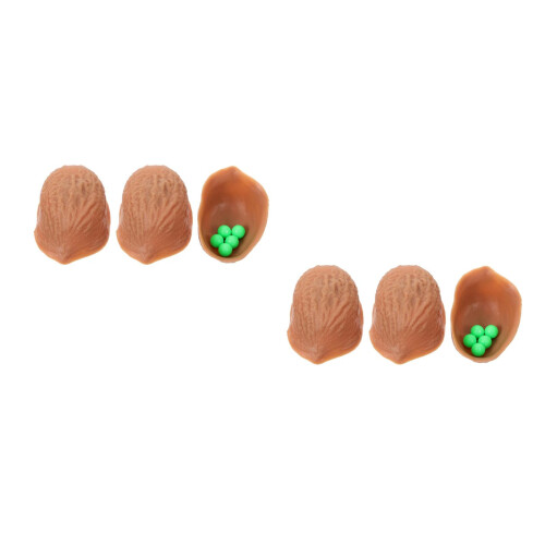 2 Set 3 Gusci Noce 5 Palline Trucco Wizard 1
