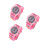 3St Cartoon Patroon Roze Waterdicht Quartz 8