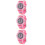 3St Cartoon Patroon Roze Waterdicht Quartz 6