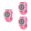 3St Cartoon Patroon Roze Waterdicht Quartz 7