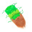 3 St. Patricks Day Baard Valse Toneeloptreden 5
