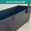 Large Hanging Flower Pot for Balcony or Deck Railing-White 7