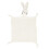 Couverture de sécurité bébé lapin en coton doux 28x44cm beige 2