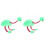 2Pcs Pink Flamingo String Marionette Plush Puppets for Performances 4