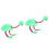 2Pcs Pink Flamingo String Marionette Plush Puppets for Performances 6