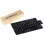 2 Set Domino Legno Nero Giochi Educativi Bambini 10
