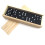 2 Set Domino Legno Nero Giochi Educativi Bambini 2