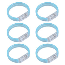 LED Acrylic Bracelets for Festivals and Night Activities-Blue