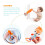 Baby Sonaglio Animale Con Peluche Per Tranquillizzare 11