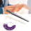 6pcs Plastic Ring Sizer Gauge Set, Finger Measuring Tool, 25.8cm 1