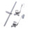 Lockstitch Double Guide Stitch Ruler Adjustable 4