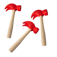 3Stk Kinder Holzhammer Spielzeug Werkzeug