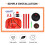Ensemble De Jouet De Basket-ball Intérieur Pour Enfant 10