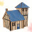1St 3D Huis Speelgoed Ontwikkelt Verbeelding 11