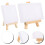 2 Sets Gemaakte Diy Mini Canvas Doeken Multifunctionele Schildersezel 5