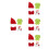 4 Set Vestiti Per Natale, Compatibile Con Labubu 1 2 3 9