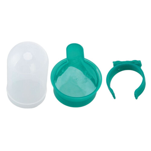 Comedero automático de plástico para palomas, grande, de 500 ml 1