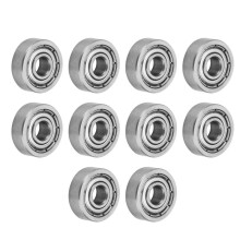 10 Stück Miniatur-Lager aus Edelstahl S604Z 4 mm 12 mm 4 mm
