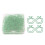 100 Pcs Cyan Fruit-Shaped Iron Paper Clips for Documents & Drawings 2