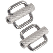 2 stuks 25 mm 316 roestvrijstalen schuifgespen voor verstelbare riemen