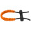 Orange Nylon Bow Wrist Sling for Training & Exercising, Adjustable 2