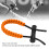 Orange Nylon Bow Wrist Sling for Training & Exercising, Adjustable 4