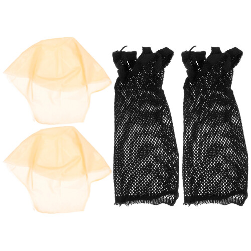 2 Sets Durable Latex Bald Caps For Makeup And Theme Parties 1