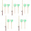 5 Set Mini Canne Da , Rete Decorativa Per Casa Delle 5